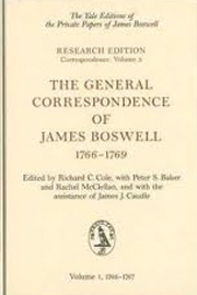 The Correspondence of James Boswell with David Garrick, Edmund Burke, and Edmond Malone