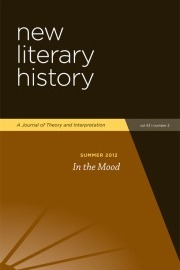 In the Mood: Special Issue of New Literary History